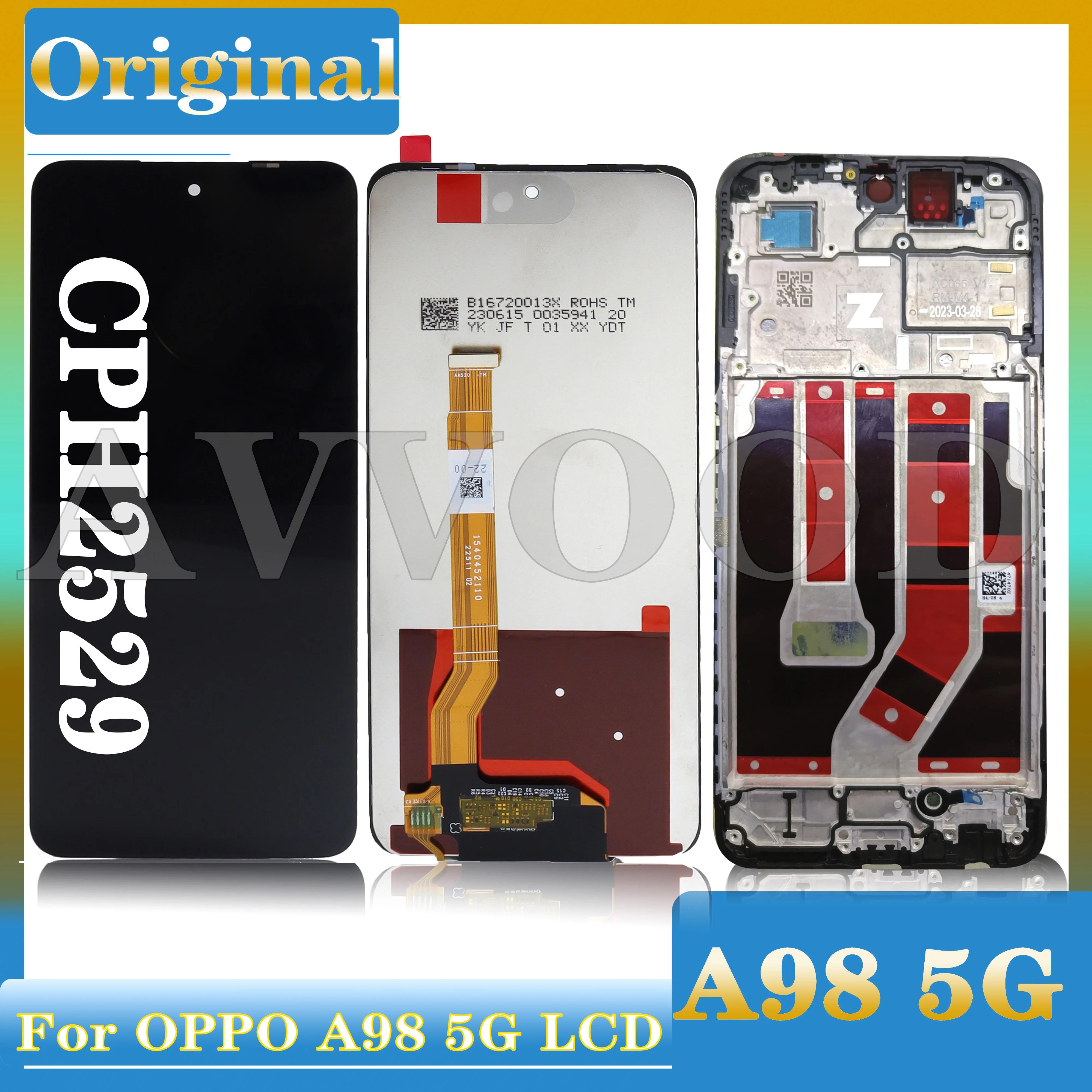 Oppo A98 5G ÷̿  ġ ũ ü Ÿ , CPH2529 LCD ÷, 6.72 ġ